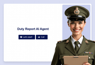 Duty Report AI Agent Template Thumbnail