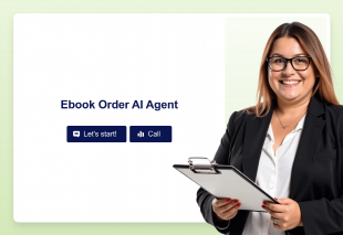 Ebook Order AI Agent Template Thumbnail