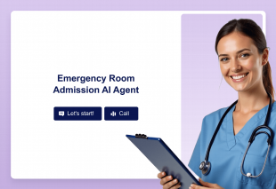 Emergency Room Admission Virtual Intake Assistant Thumbnail