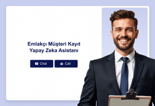 Emlakçı Müşteri Kayıt Yapay Zeka Asistanı Thumbnail