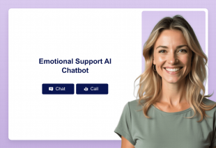 Emotional Support AI Chatbot Template Thumbnail