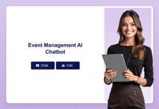 Event Management AI Chatbot Template Thumbnail