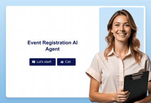 Event Registration AI Agent Template Thumbnail