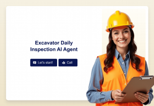 Excavator Daily Inspection Assistant Thumbnail