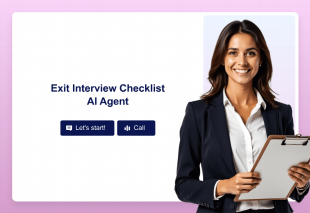 Exit Interview Checklist AI Agent Template Thumbnail