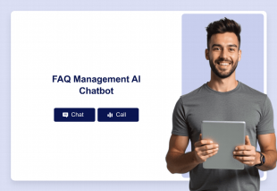 FAQ Management AI Chatbot Template Thumbnail