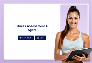 Fitness Assessment AI Agent Template Thumbnail