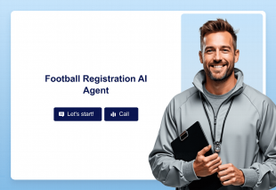 Football Registration AI Agent Template Thumbnail