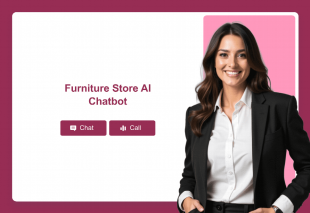 Furniture Store AI Chatbot Template Thumbnail