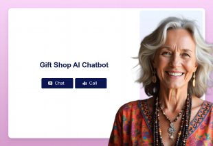 Gift Shop AI Chatbot Template Thumbnail