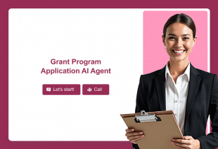 Grant Program Application AI Agent Template Thumbnail