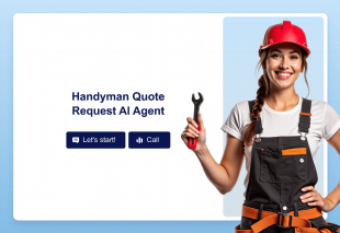 Handyman Quote Request AI Agent Template Thumbnail
