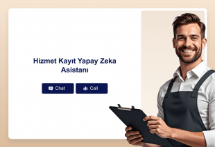 Hizmet Kayıt Yapay Zeka Asistanı Thumbnail