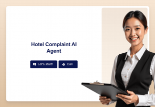 Hotel Complaint AI Agent Template Thumbnail