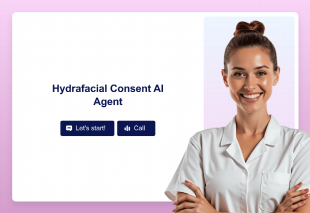 Hydrafacial Consent AI Agent Template Thumbnail