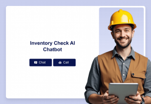 Inventory Check AI Chatbot Template Thumbnail