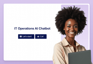 IT Operations AI Chatbot Template Thumbnail