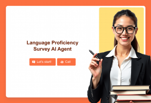 Language Proficiency Survey AI Agent Template Thumbnail