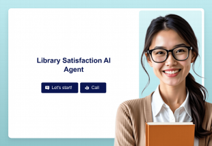 Library Satisfaction AI Agent Template Thumbnail