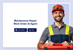 Maintenance Repair Work Order AI Agent Template Thumbnail
