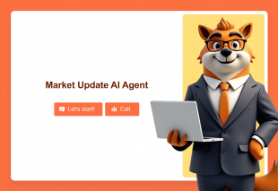 Market Update AI Agent Template Thumbnail