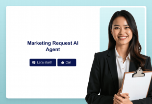 Marketing Request AI Agent Template Thumbnail