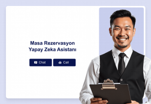 Masa Rezervasyon Yapay Zeka Asistanı Thumbnail