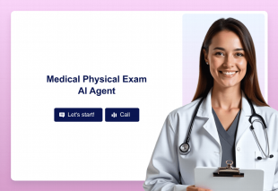 Medical Physical Exam AI Agent Template Thumbnail