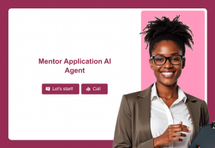 Mentor Application AI Agent Template Thumbnail