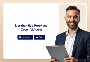 Merchandise Purchase Order AI Agent Template Thumbnail