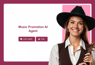 Music Promotion AI Agent Template Thumbnail