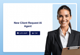 New Client Request AI Agent Template Thumbnail