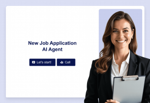 New Job Application AI Agent Template Thumbnail