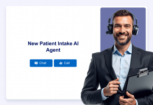 New Patient Intake AI Agent Template Thumbnail