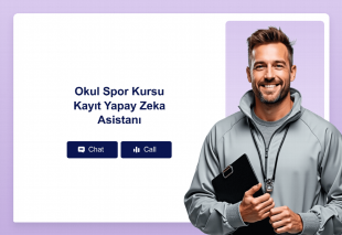 Okul Spor Kursu Kayıt Yapay Zeka Asistanı Thumbnail
