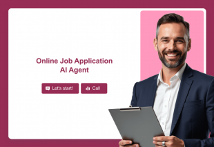 Online Job Application AI Agent Template Thumbnail