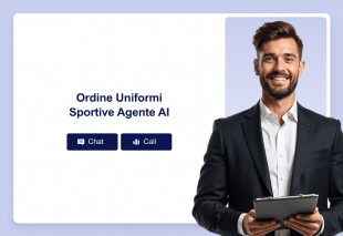 Ordine Uniformi Sportive Agente AI Thumbnail