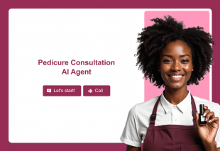 Pedicure Consultation Virtual Assistant Thumbnail