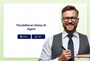 Pendaftaran Kelas AI Agent Thumbnail