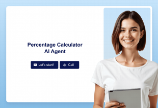 Percentage Calculator AI Agent Template Thumbnail