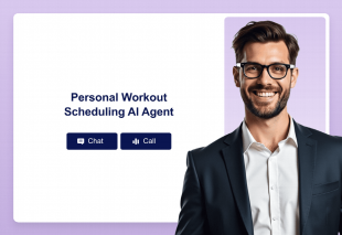 Personal Workout Scheduling AI Agent Template Thumbnail