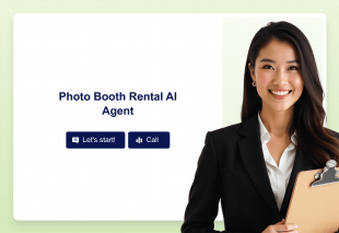 Photo Booth Rental AI Agent Template Thumbnail
