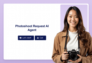 Photoshoot Request AI Agent Template Thumbnail