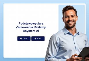 Podstawowy Formularz Zamówienia Reklamy Asystent AI Thumbnail