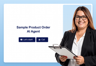Product Order AI Agent Template Thumbnail