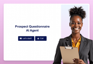 Prospect Questionnaire AI Agent Template Thumbnail