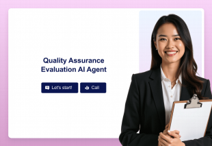 Quality Assurance Evaluation AI Agent Template Thumbnail