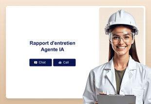 Rapport d'entretien Agente IA Thumbnail