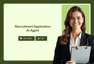 Recruitment Application AI Agent Template Thumbnail