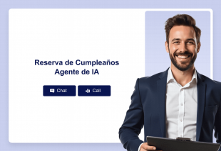 Reserva de Cumpleaños Agente de IA Thumbnail